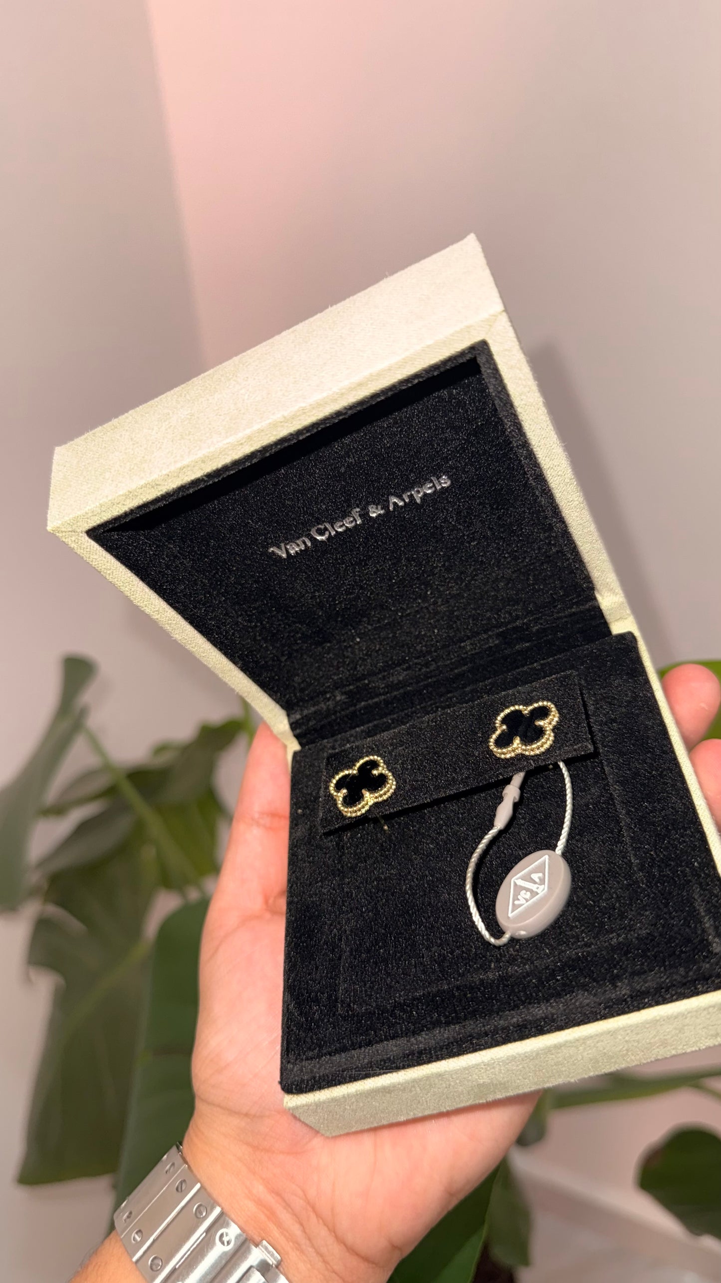 Aretes TIPO Van Cleef