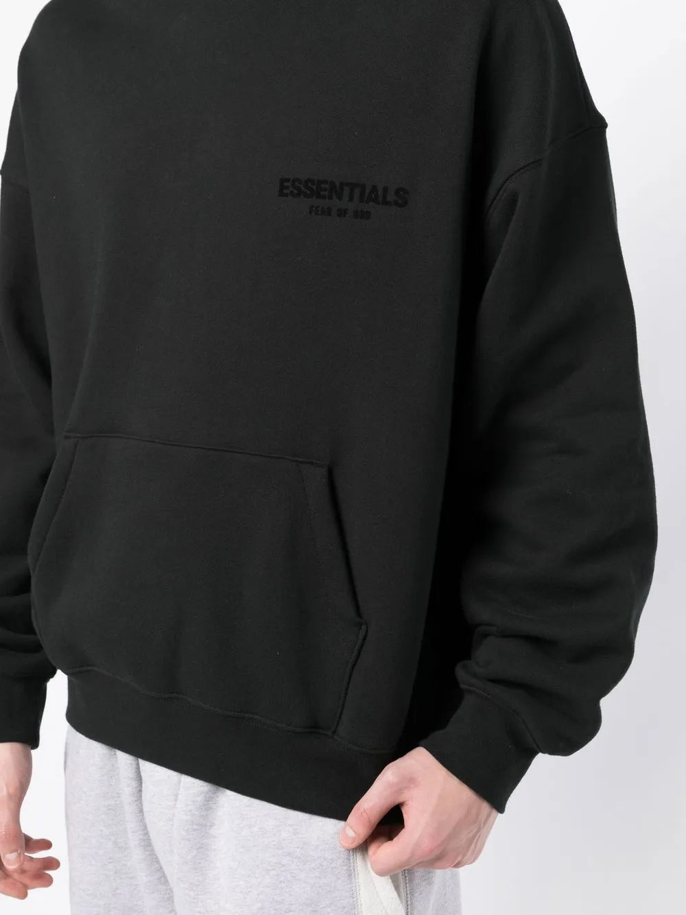 Hoodie Essentials Fear Of God Negro