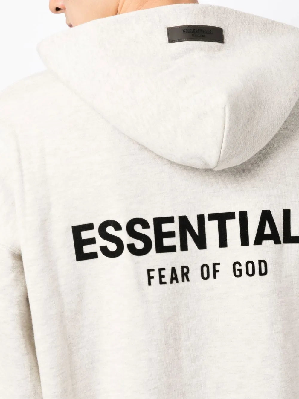 Hoodie Essentials Fear Of God Gris Claro