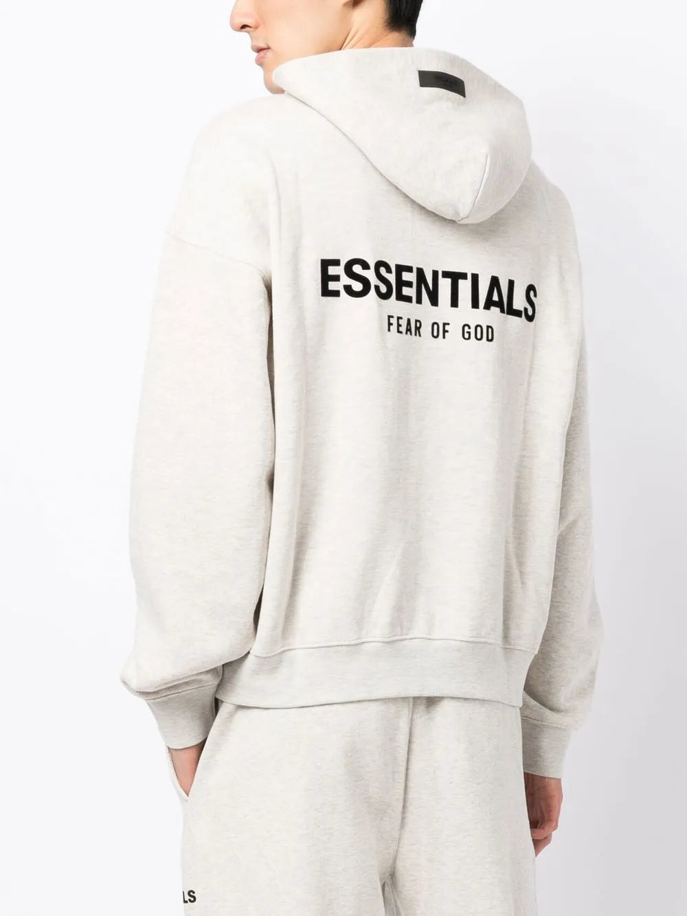 Hoodie Essentials Fear Of God Gris Claro