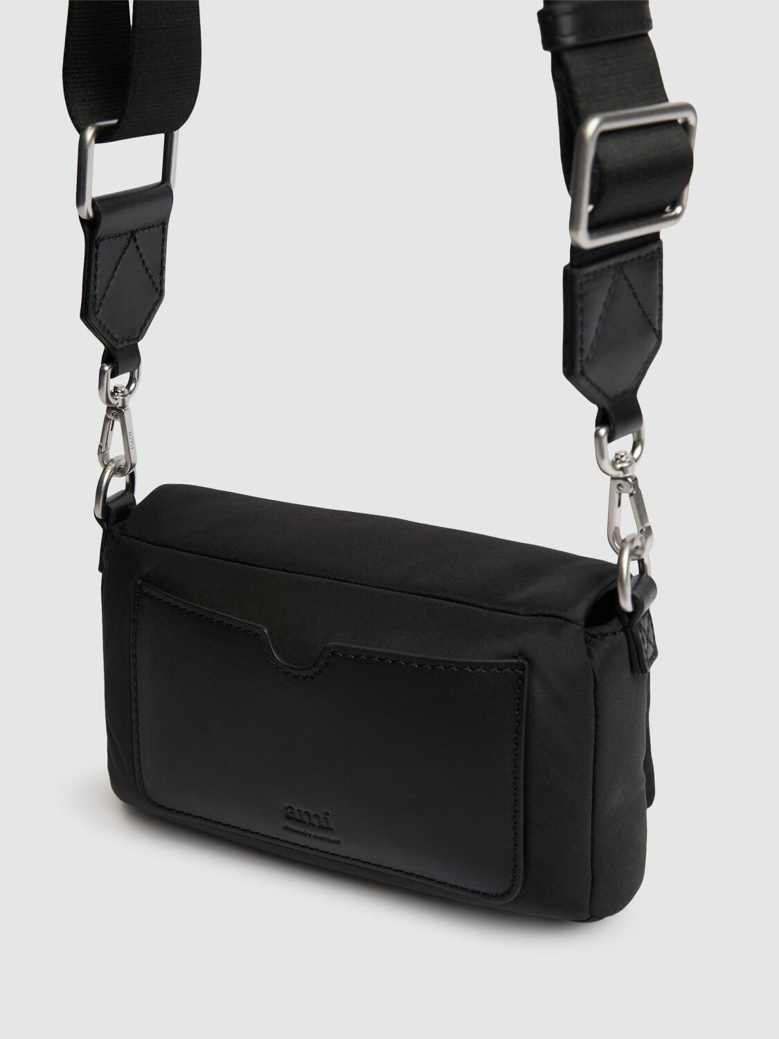 AMI PARIS Adc Nylon Lunch Box Bag