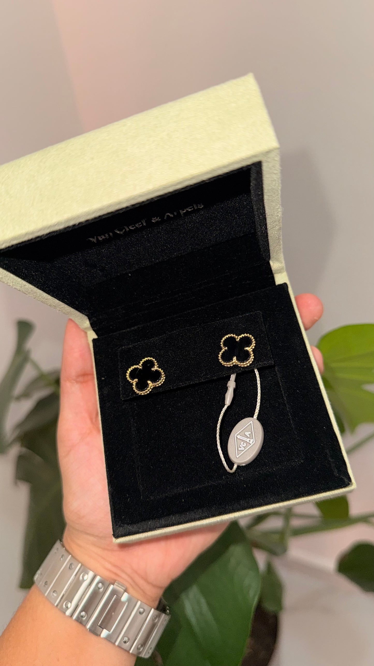Aretes TIPO Van Cleef